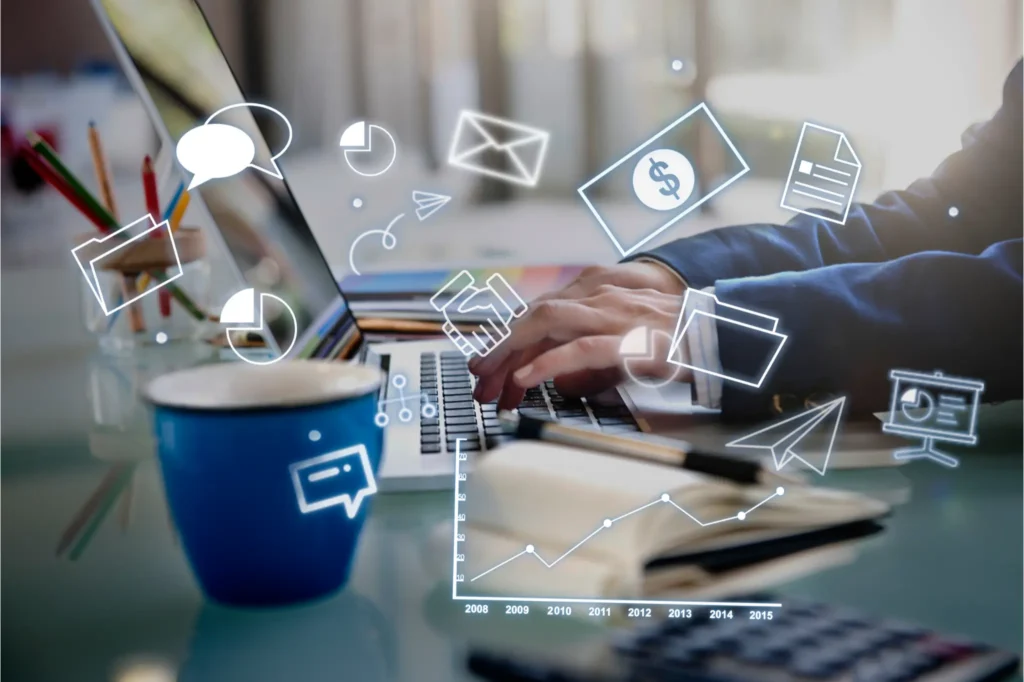 Professional SEO strategist analyzing website performance data and implementing search engine optimization strategies to boost visibility and drive digital marketing success.